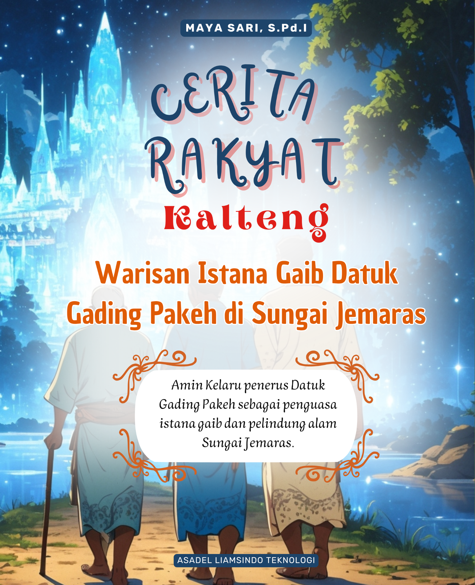 Cover Buku Istana Gaib